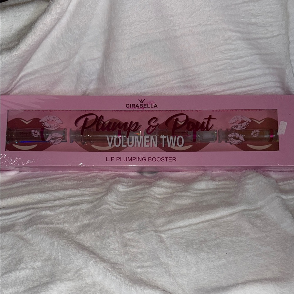 Girabella plump and pout lip plumping booster-set of 4